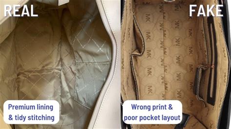 how to tell if a michael kors purse is authentic|real michael kors bag inside.